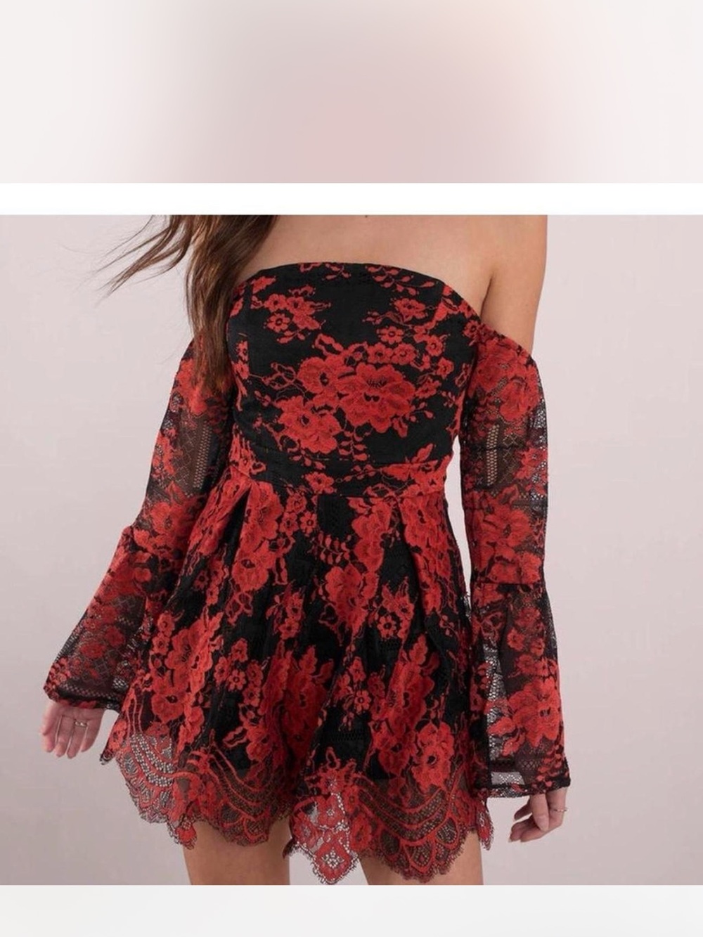 Tiger Mist burnt orange and black Lace Romper Playsuit 🧡 🖤size medium